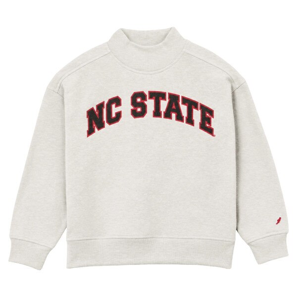 Oatmeal Youth Diana Mock Neck - NC
